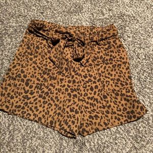 A New Day Animal Print Shorts